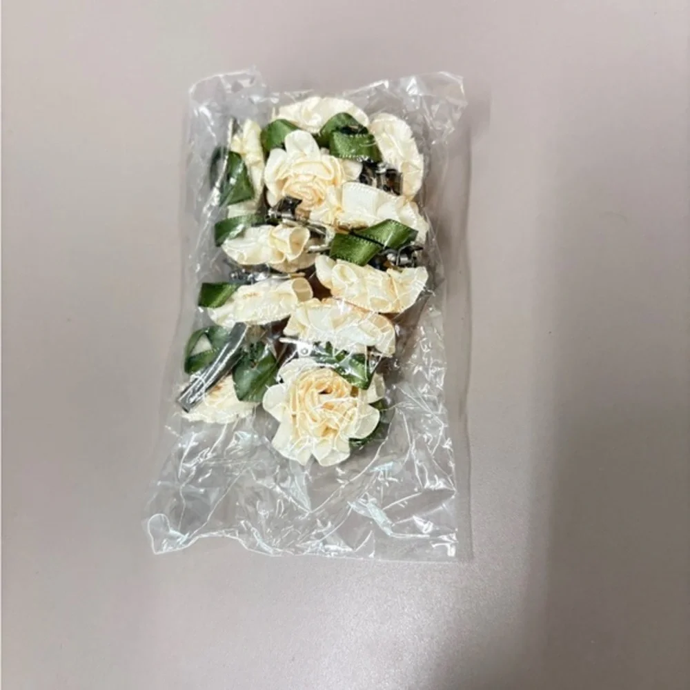 Elegant Flower‎ Hair Clips – Set of 10 – Braided Hair Accessories for Women new